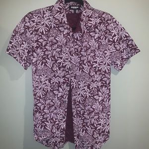 Express size extra small. casual buttondown.